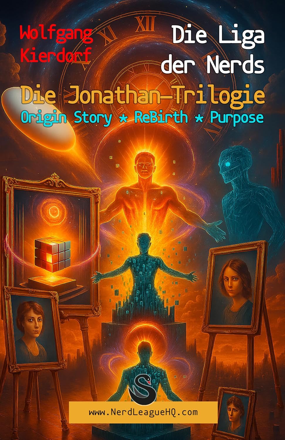 Cover: Die Liga der Nerds – Die Jonathan-Trilogie (Sammelband)